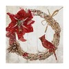 Trademark Fine Art Color Bakery 'Cardinal Christmas II' Canvas Art, 24x24 ALI20883-C2424GG